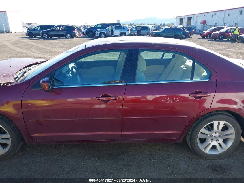 2006 Ford Fusion Sel VIN: 3FAFP08186R118184 Lot: 40417627