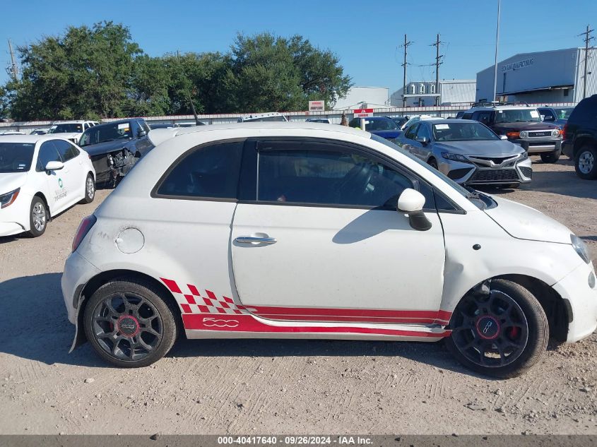 2015 Fiat 500 Sport VIN: 3C3CFFBR3FT696265 Lot: 40417640