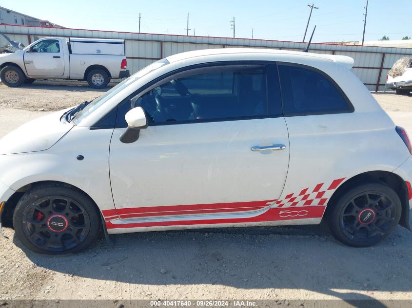 2015 Fiat 500 Sport VIN: 3C3CFFBR3FT696265 Lot: 40417640