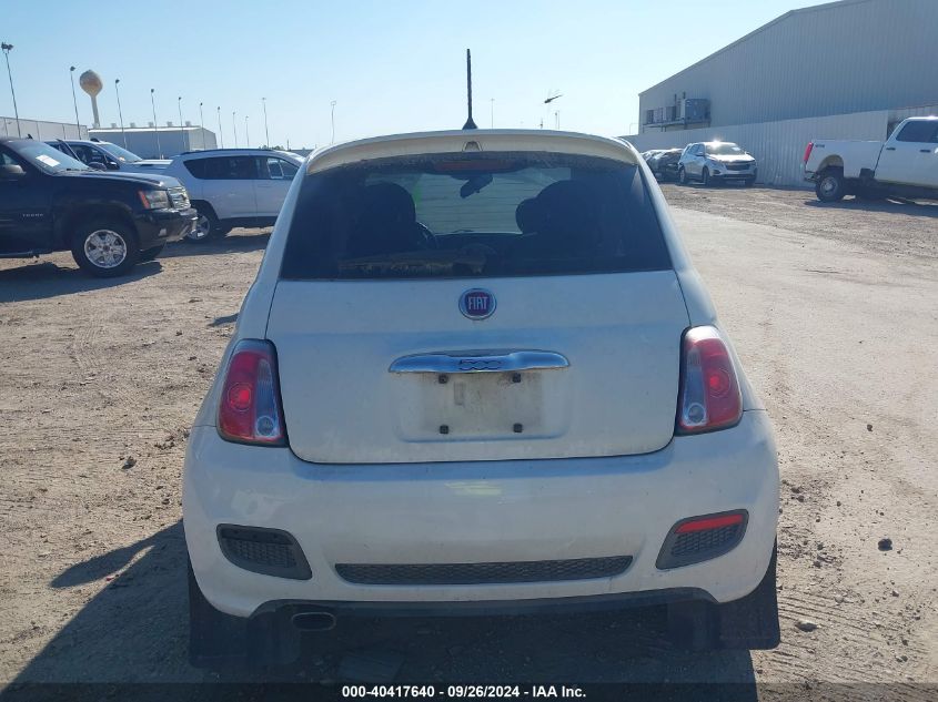 2015 Fiat 500 Sport VIN: 3C3CFFBR3FT696265 Lot: 40417640