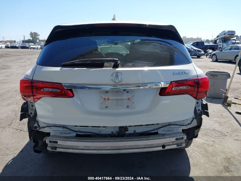 5FRYD3H50HB007583 2017 Acura Mdx Technology Package