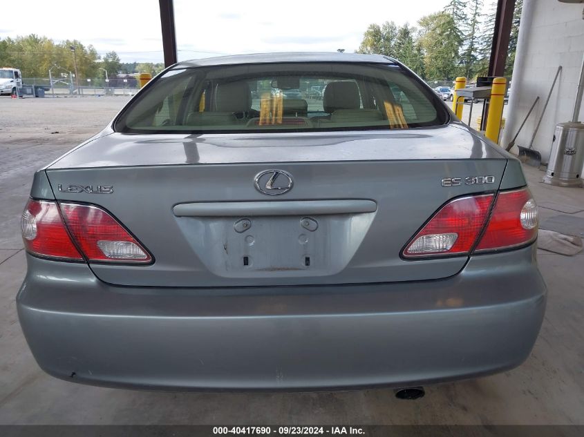 2002 Lexus Es 300 VIN: JTHBF30G420080989 Lot: 40417690