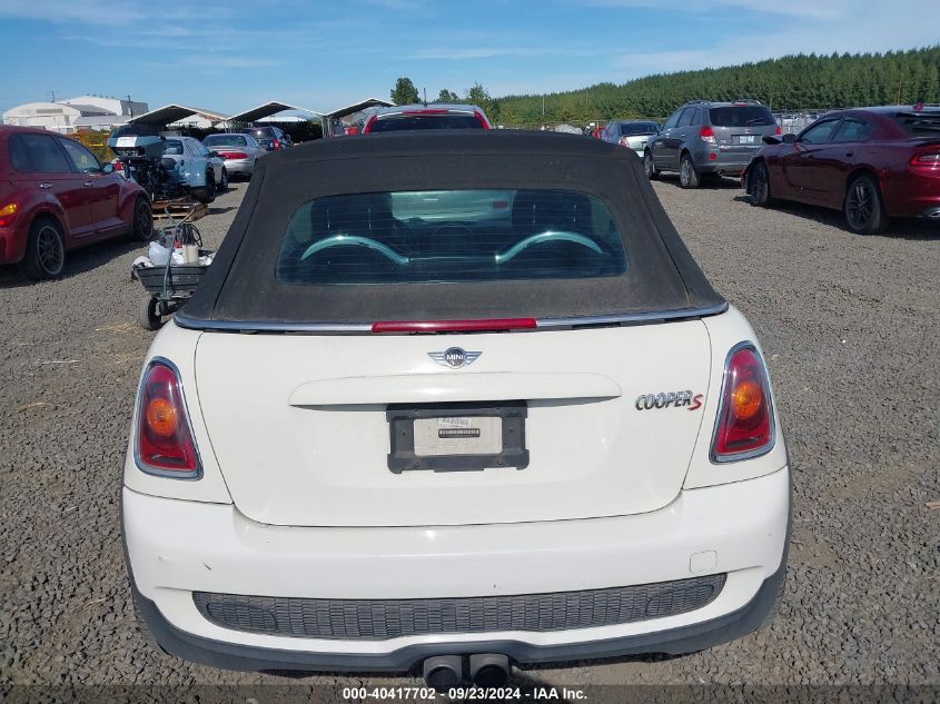 2009 Mini Cooper S VIN: WMWMS33569TG89591 Lot: 40417702