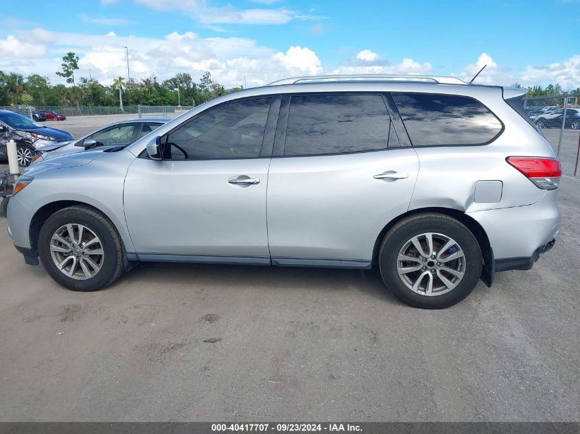 2015 Nissan Pathfinder Sv VIN: 5N1AR2MN4FC646074 Lot: 40417707