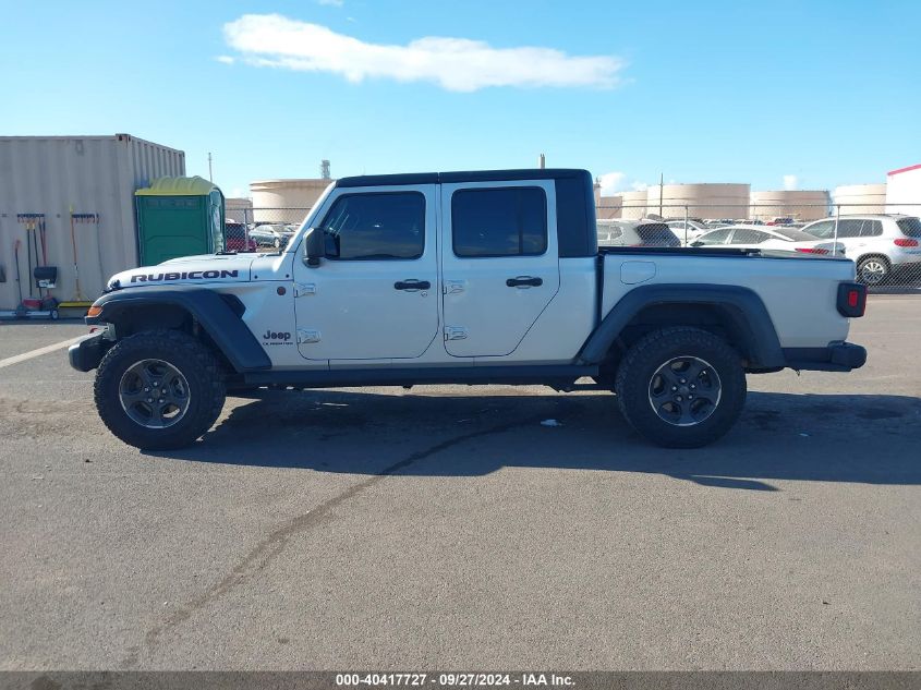 2022 Jeep Gladiator Rubicon 4X4 VIN: 1C6JJTBG3NL154888 Lot: 40417727