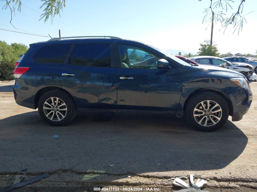 2013 Nissan Pathfinder S/Sv/Sl/Platinum VIN: 5N1AR2MN0DC609214 Lot: 40417733