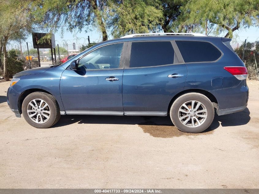 2013 Nissan Pathfinder S/Sv/Sl/Platinum VIN: 5N1AR2MN0DC609214 Lot: 40417733