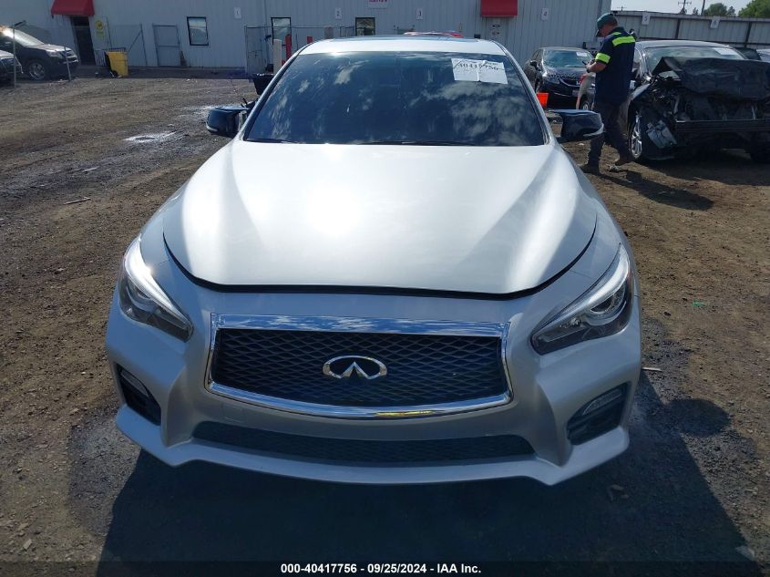 2015 Infiniti Q50 Sport VIN: JN1BV7AR0FM412360 Lot: 40417756