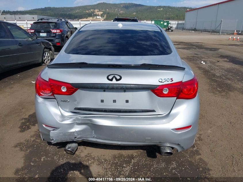 2015 Infiniti Q50 Sport VIN: JN1BV7AR0FM412360 Lot: 40417756