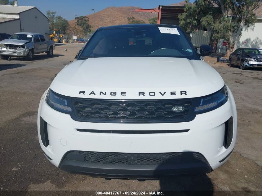 2022 Land Rover Range Rover Evoque S VIN: SALZJ2FX9NH171318 Lot: 40417767