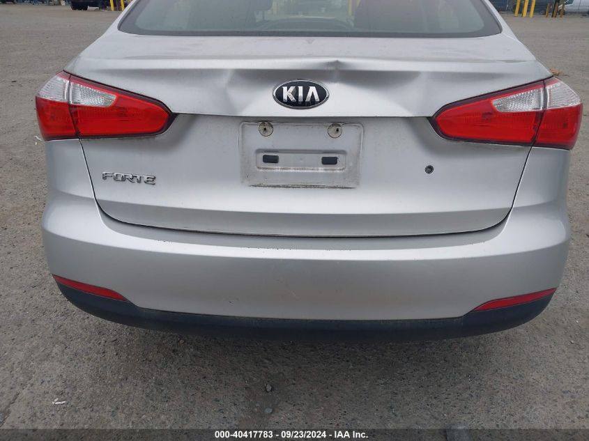 2014 Kia Forte Lx VIN: KNAFK4A6XE5213611 Lot: 40417783