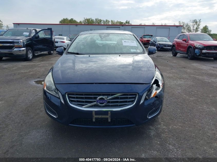 2013 Volvo S60 T5 VIN: YV1612FH1D2178746 Lot: 40417793