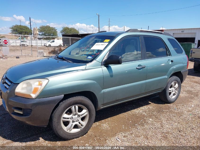 2006 Kia Sportage Ex V6/Lx V6 VIN: KNDJF723967149638 Lot: 40417807