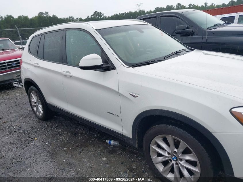 2016 BMW X3 xDrive28I VIN: 5UXWX9C54G0D65066 Lot: 40417809