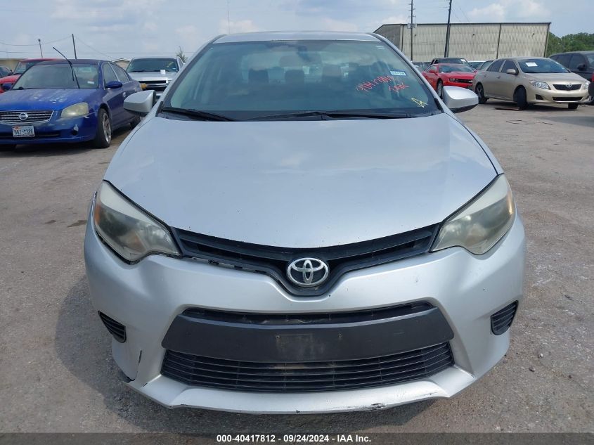 2016 TOYOTA COROLLA LE - 5YFBURHE1GP416995