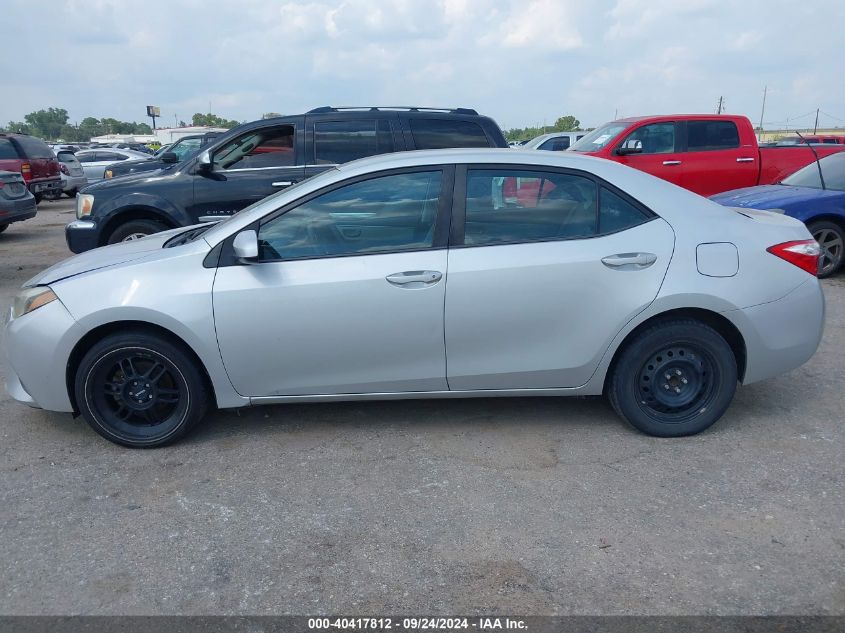 2016 Toyota Corolla Le VIN: 5YFBURHE1GP416995 Lot: 40417812