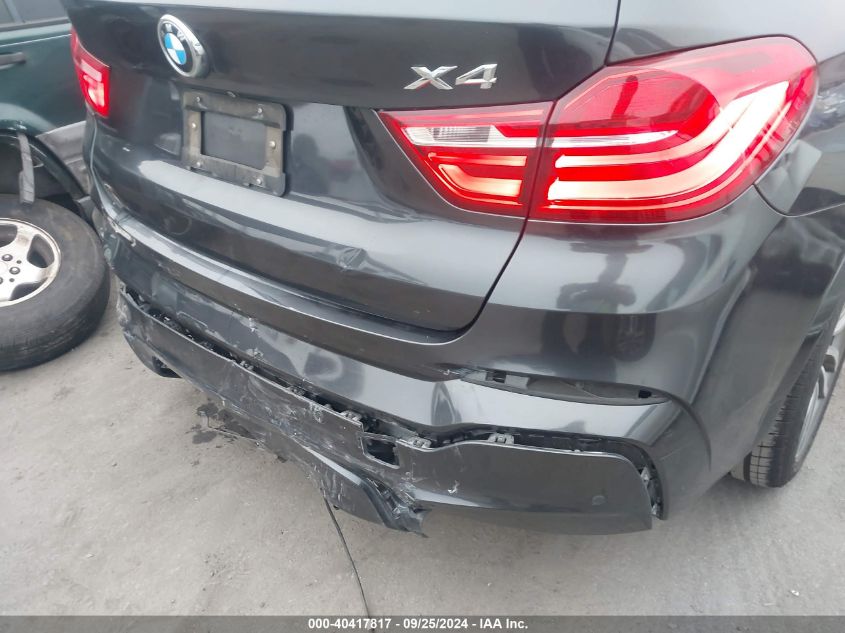 2015 BMW X4 xDrive35I VIN: 5UXXW5C52F0E88007 Lot: 40417817