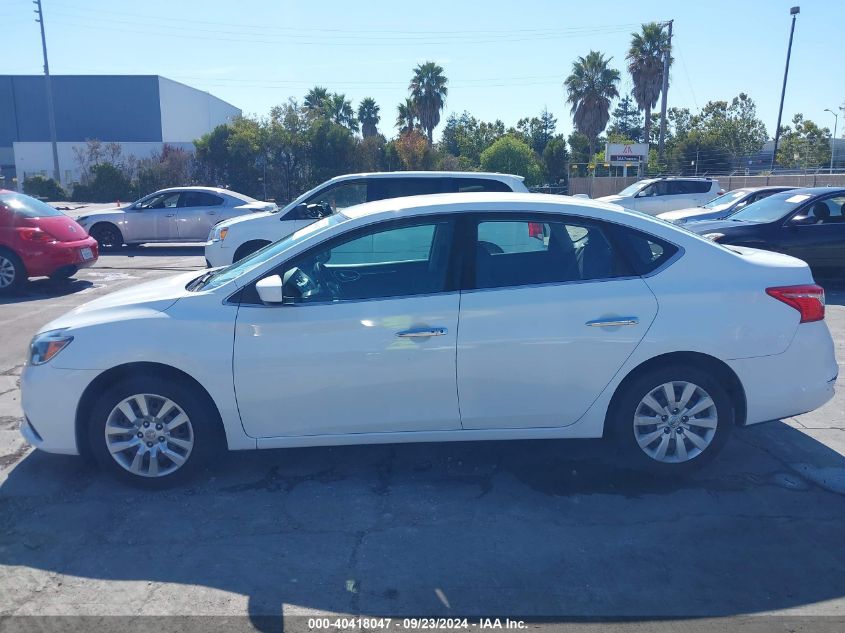 2017 Nissan Sentra Sv VIN: 3N1AB7AP1HY355511 Lot: 40418047