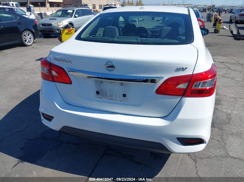 2017 Nissan Sentra Sv VIN: 3N1AB7AP1HY355511 Lot: 40418047