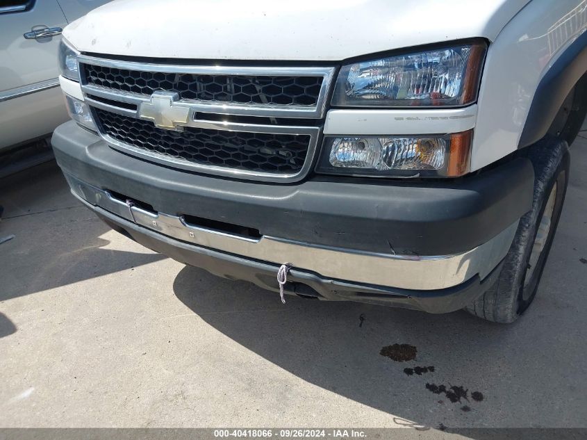 2006 Chevrolet Silverado 2500Hd Work Truck VIN: 1GCHC24U96E289930 Lot: 40418066