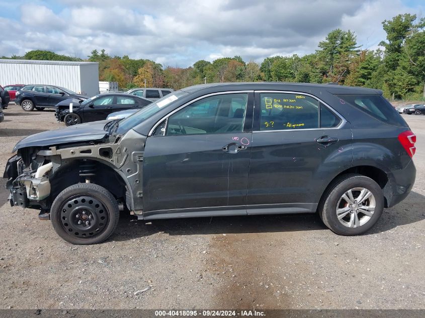 2GNALBEKXH1545650 2017 Chevrolet Equinox Ls