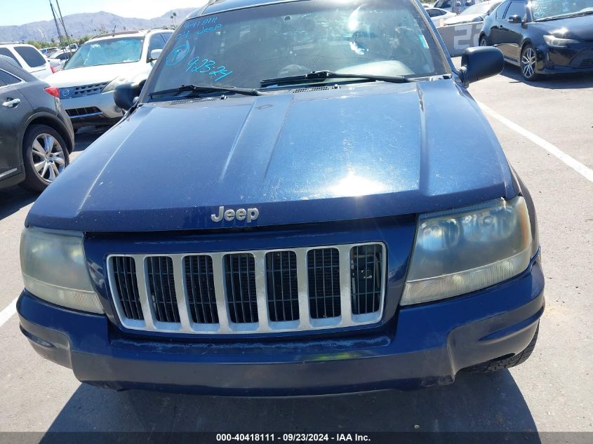 2004 Jeep Grand Cherokee Laredo VIN: 1J4GX48S24C212789 Lot: 40418111