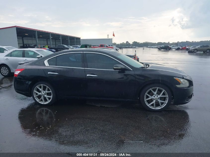 2009 Nissan Maxima 3.5 Sv VIN: 1N4AA51E29C828495 Lot: 40418131