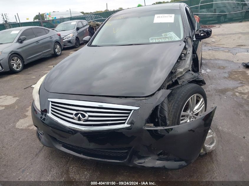 2013 Infiniti G37 Journey VIN: JN1CV6AP4DM725955 Lot: 40418150