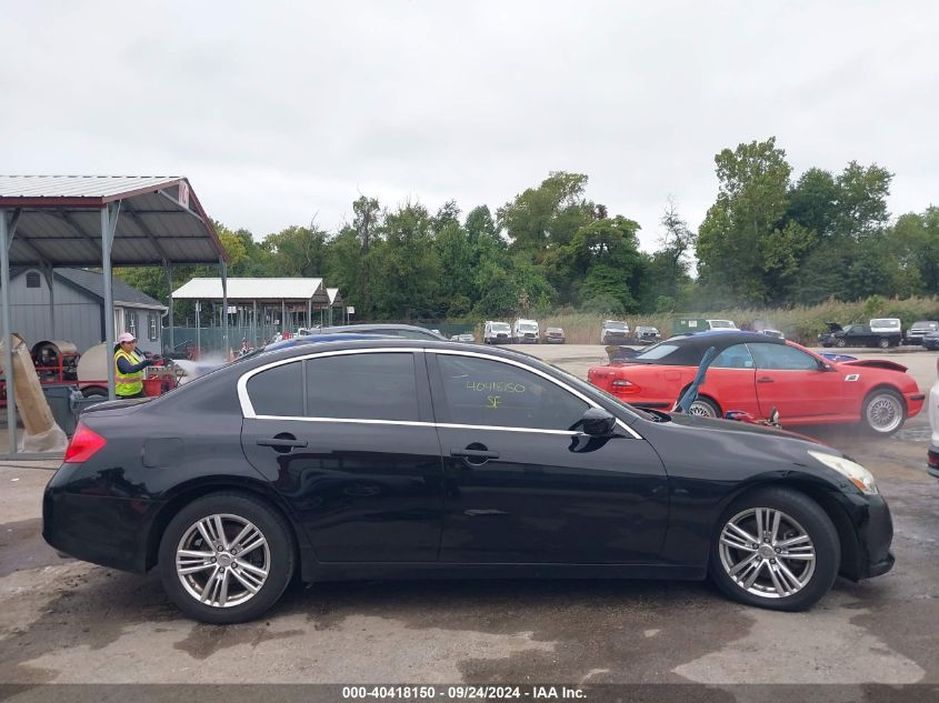 2013 Infiniti G37 Journey VIN: JN1CV6AP4DM725955 Lot: 40418150