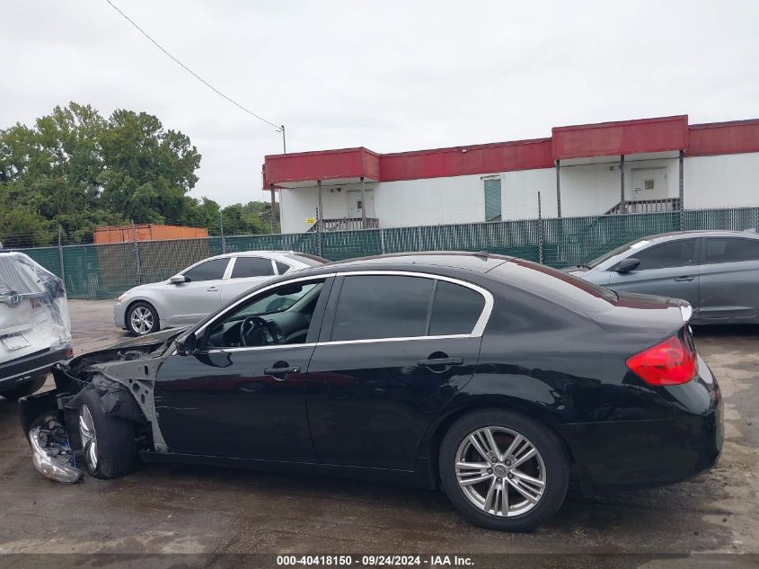 2013 Infiniti G37 Journey VIN: JN1CV6AP4DM725955 Lot: 40418150