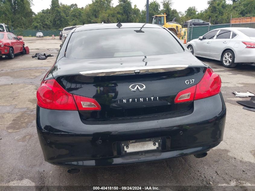 2013 Infiniti G37 Journey VIN: JN1CV6AP4DM725955 Lot: 40418150