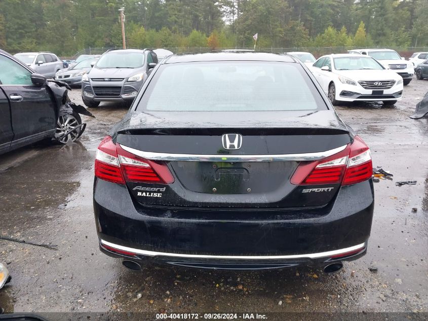 1HGCR2F50HA277448 2017 Honda Accord Sport