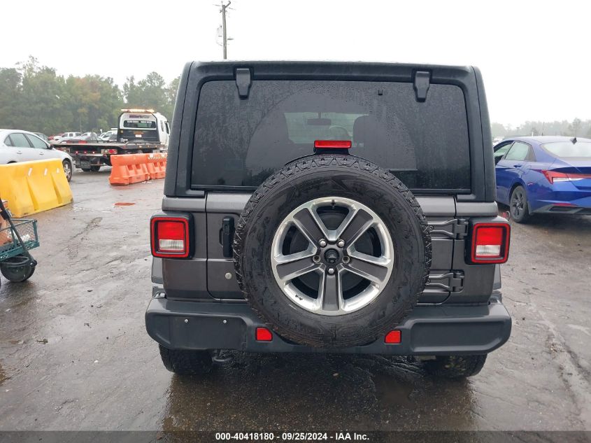 2018 Jeep Wrangler Unlimited Sahara 4X4 VIN: 1C4HJXEN3JW192994 Lot: 40418180