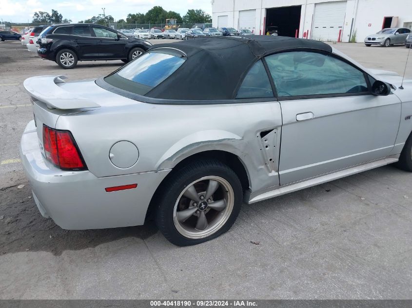 2003 Ford Mustang Gt VIN: 1FAFP45XX3F375209 Lot: 40418190