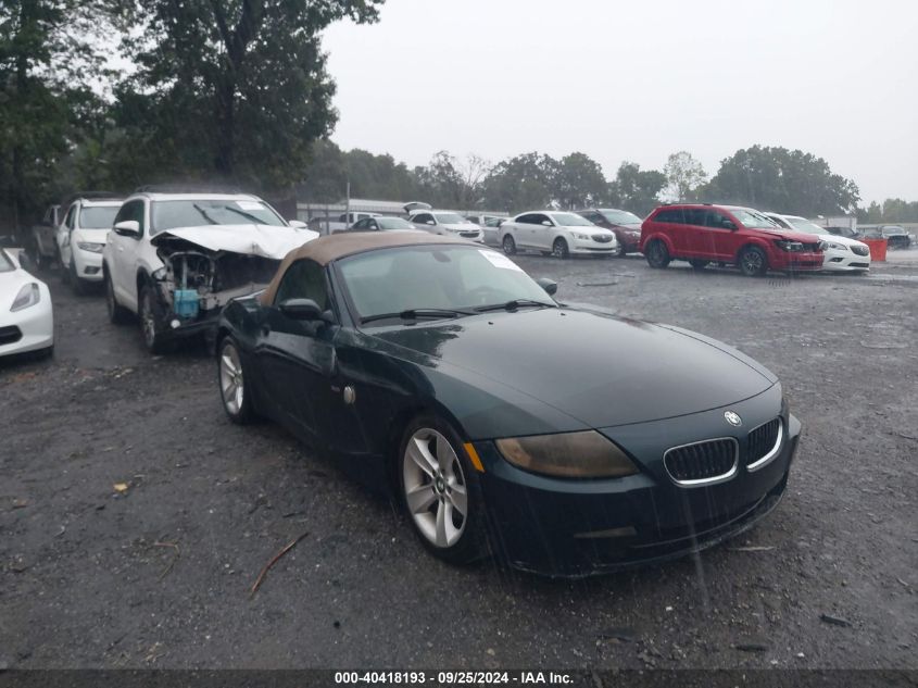 2006 BMW Z4 3.0I VIN: 4USBU33566LW66030 Lot: 40418193