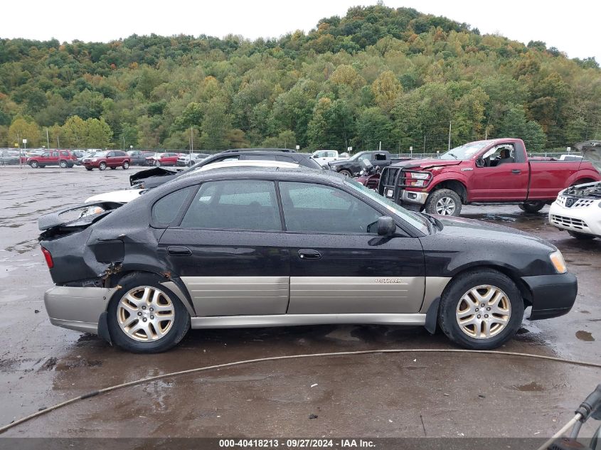 2000 Subaru Outback Limited VIN: 4S3BE6862Y7208812 Lot: 40418213