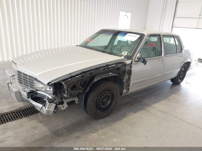 1992 Cadillac Deville VIN: 1G6CD53B3N4206007 Lot: 40418221