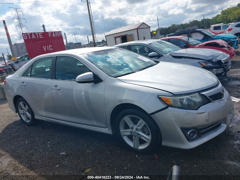 2014 Toyota Camry Se VIN: 4T1BF1FK3EU314128 Lot: 40418223