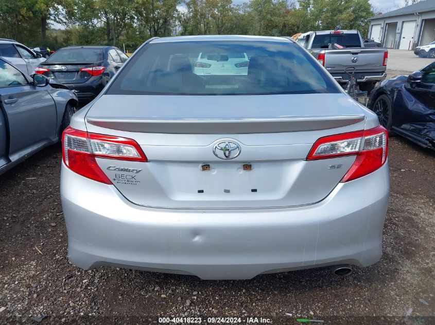 2014 Toyota Camry Se VIN: 4T1BF1FK3EU314128 Lot: 40418223