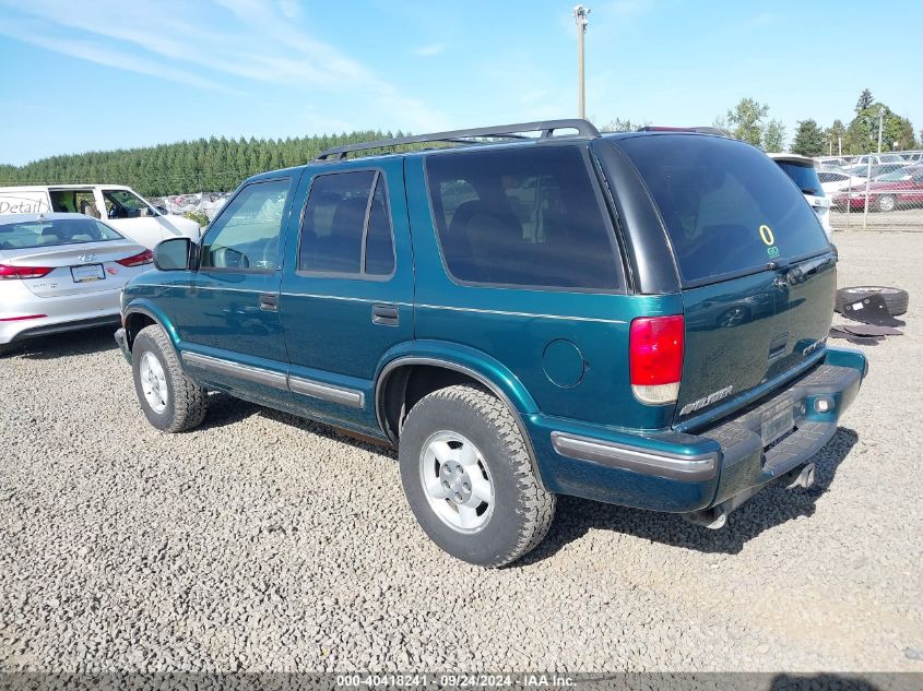 1998 Chevrolet Blazer Ls VIN: 1GNDT13W0W2261132 Lot: 40418241