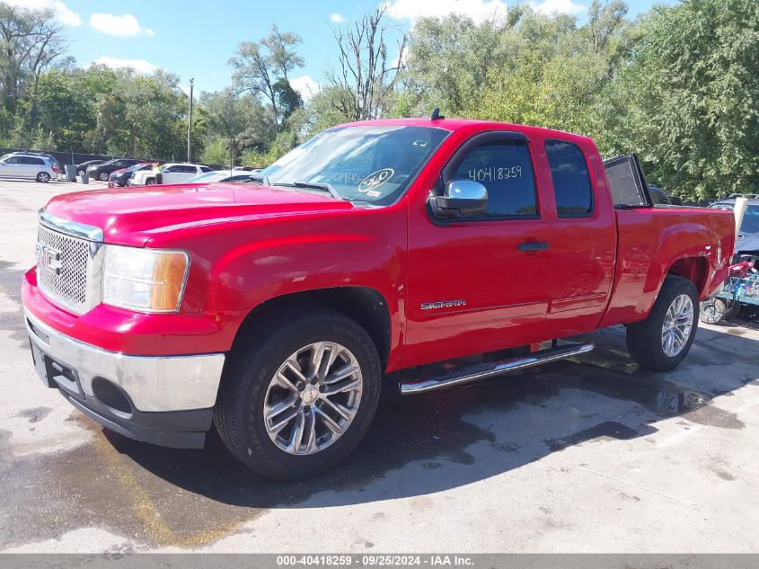 2011 GMC Sierra 1500 Sle VIN: 1GTR1VE0XBZ445581 Lot: 40418259