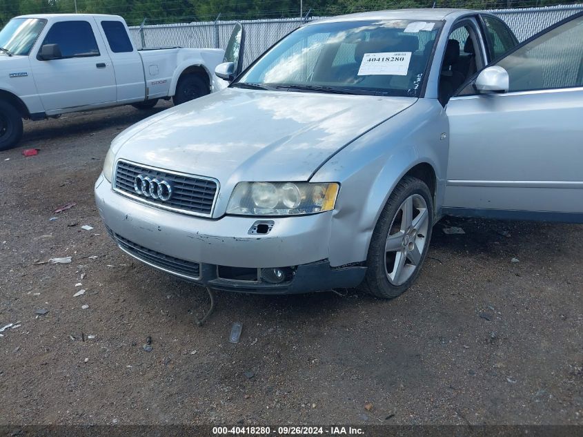 2003 Audi A4 1.8T VIN: WAUJC68E33A285352 Lot: 40418280