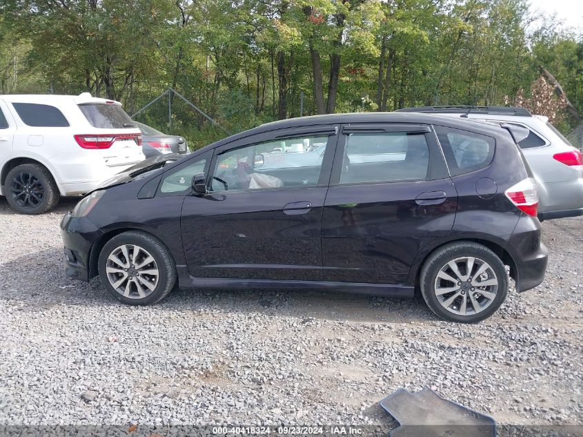 JHMGE8H58DC062974 2013 Honda Fit Sport