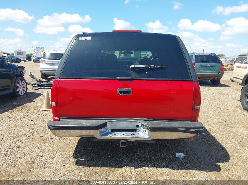 1995 Chevrolet Suburban C1500 VIN: 1GNEC16K4SJ360825 Lot: 40418373