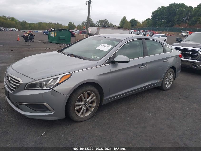 5NPE24AF8HH488848 2017 HYUNDAI SONATA - Image 2