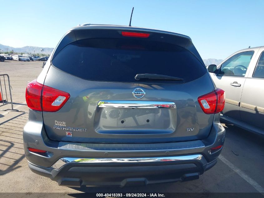 2017 Nissan Pathfinder Sv VIN: 5N1DR2MN2HC647305 Lot: 40418393