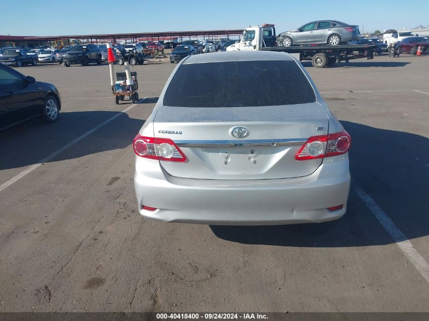 2012 Toyota Corolla Le VIN: 2T1BU4EE7CC799360 Lot: 40418400