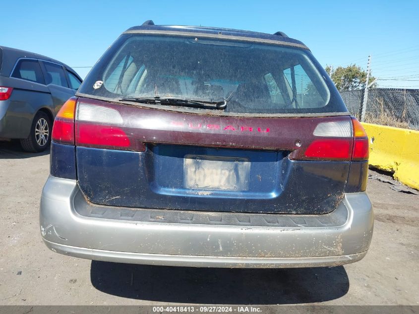 2003 Subaru Outback VIN: 4S3BH675037647578 Lot: 40418413