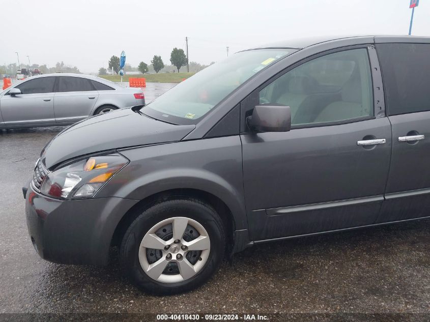 5N1BV28U99N101398 2009 Nissan Quest 3.5