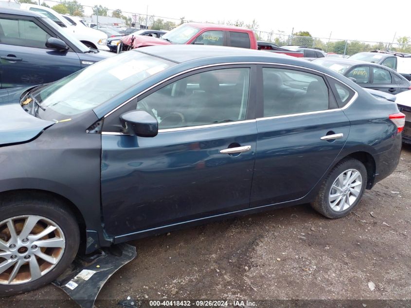 2013 Nissan Sentra Sv VIN: 3N1AB7AP9DL774911 Lot: 40418432